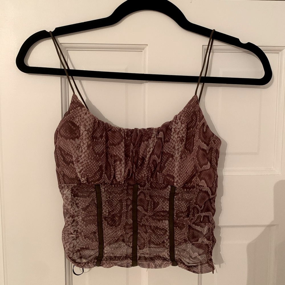 Concordia Top snakeskin